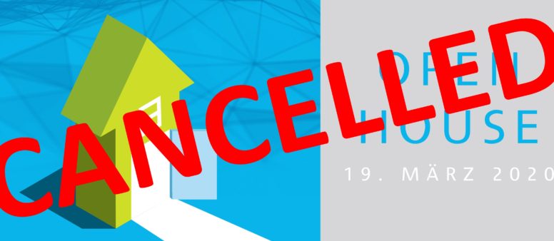 Cancelled Open House